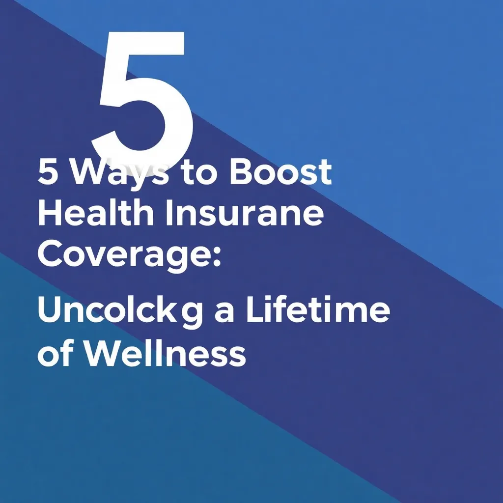 5 Ways to Boost Your Health Insurance Coverage: Unlocking a Lifetime of Wellness